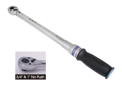 34462-CG - Llave de Torque Ajustable para Trabajo Pesado (Inglés y Newton Metro)