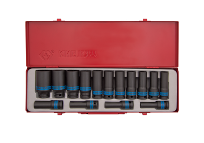4415MP - Juego de Dados de Impacto de 6 Puntos de 1/2" DR. de 15 Piezas