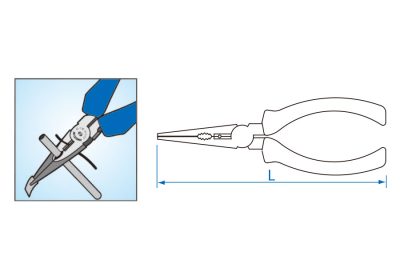 6313 - Pinzas de Boca Larga Línea
