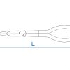 6319-11C - Pinzas de Boca Extralarga de 11"