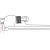 6533L - Llave para Tubos de Aluminio